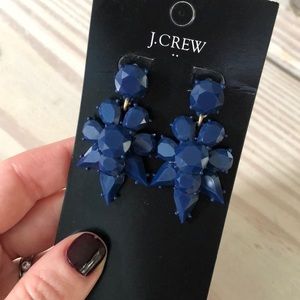 J.Crew Navy Statement Earrings